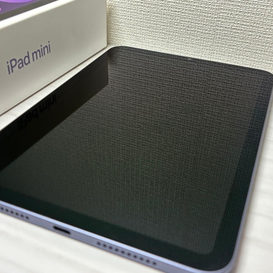 【美品】ipad mini 第6世代 64GB Wi-Fi パープル 92%