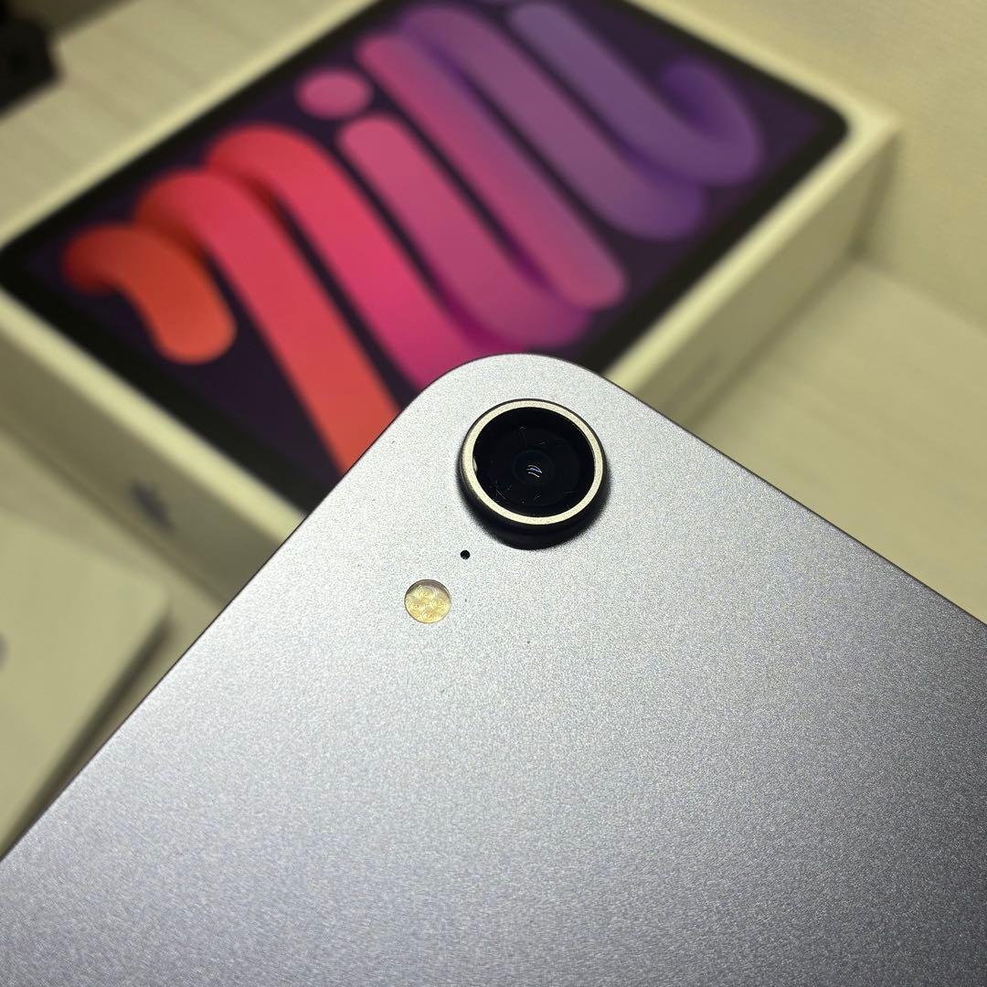 【美品】ipad mini 第6世代 64GB Wi-Fi パープル 92%