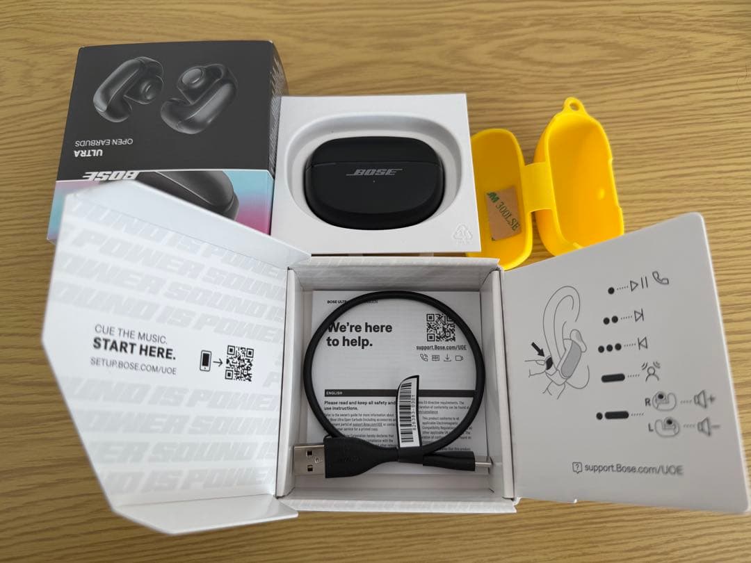 美品/中古★ほとんど使用してない★Bose Ultra Open Earbuds