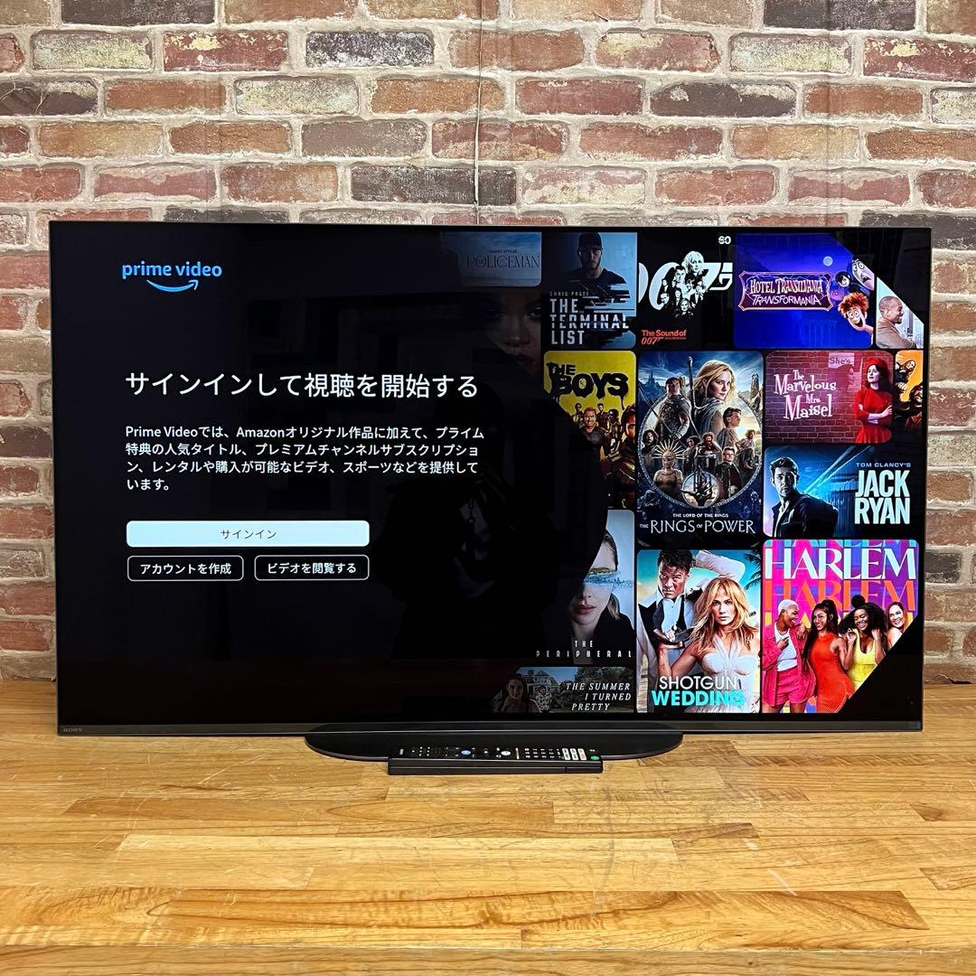 SONY 55インチ 4K 有機ELテレビ BRAVIA KJ-55A9G