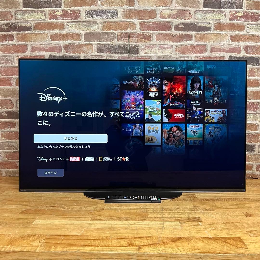 SONY 55インチ 4K 有機ELテレビ BRAVIA KJ-55A9G