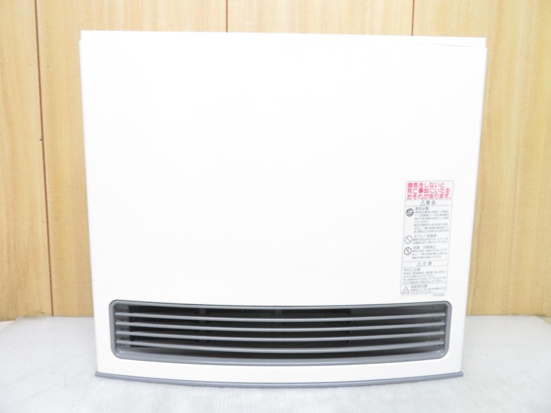 ノーリツ 2019年製 都市ガス用 ガスファンヒーター ～15畳 ガスコード付き