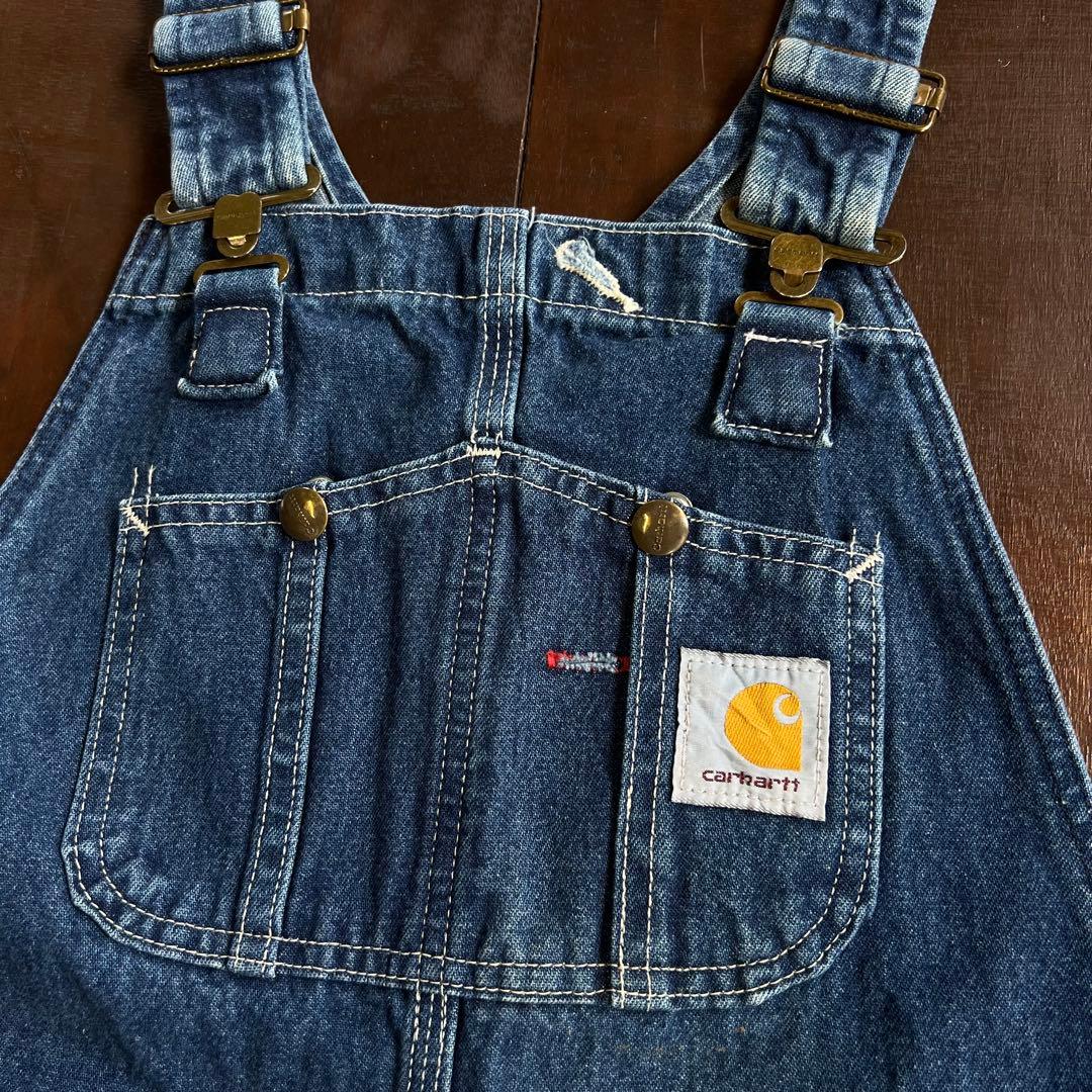 【Carhartt カーハート】 デニムオーバーオール XL ゆるだぼ y2k
