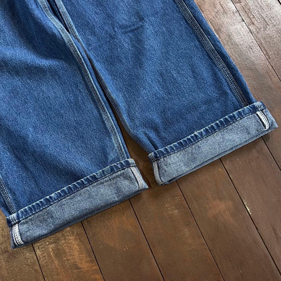 【Carhartt カーハート】 デニムオーバーオール XL ゆるだぼ y2k