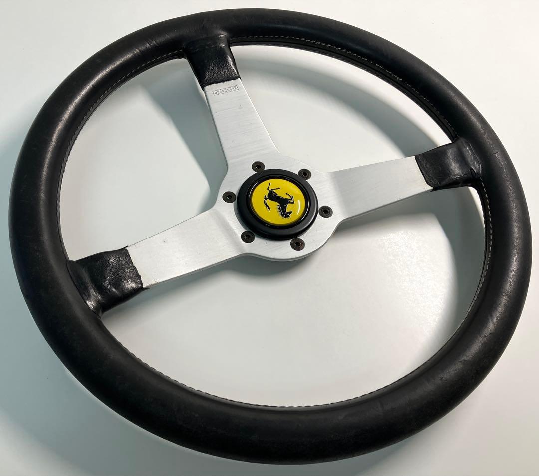 フェラーリ MOMO モモ ステアリング 365BB/ホーンボタン/NARDI
