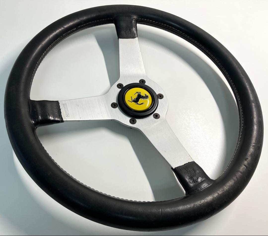 フェラーリ MOMO モモ ステアリング 365BB/ホーンボタン/NARDI