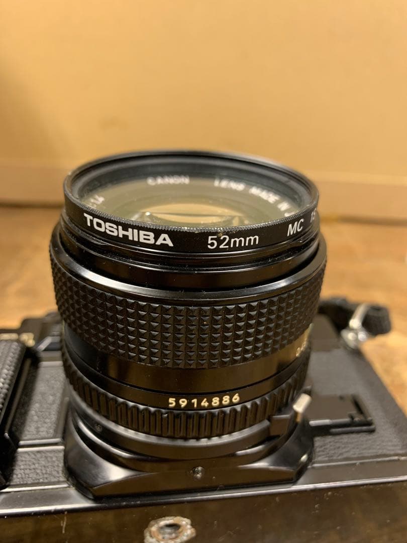 在庫処分 #127 フィルムカメラ　canon A-1 おまけ付き