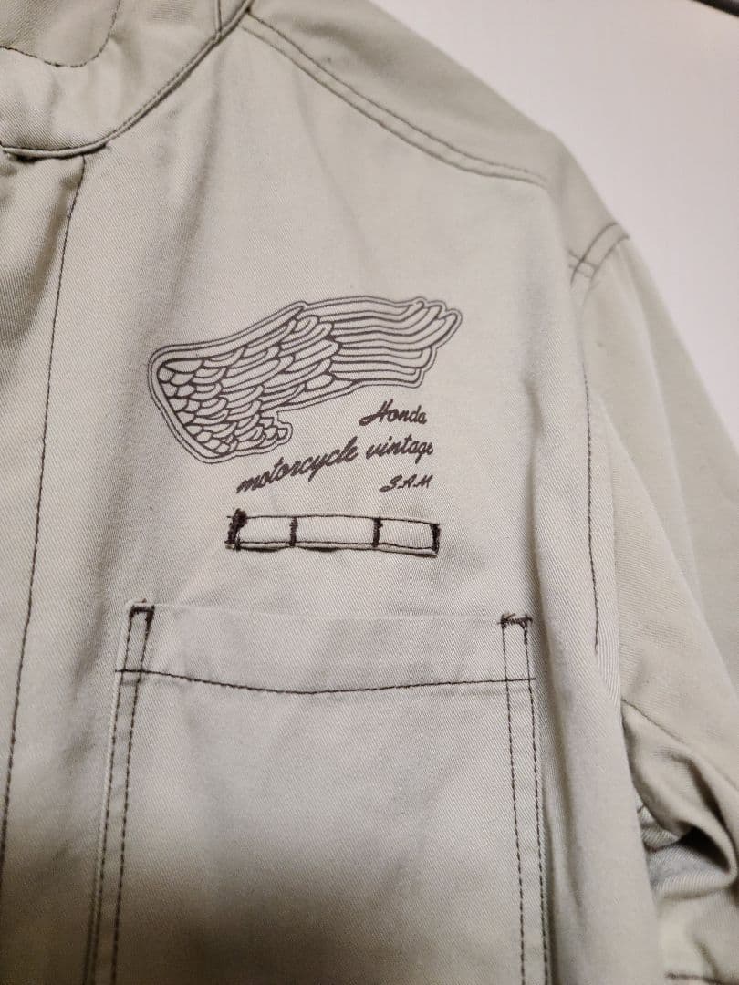 ホンダ&シンイチロウアラカワ 切り替えツナギ オーバーオール Mサイズ