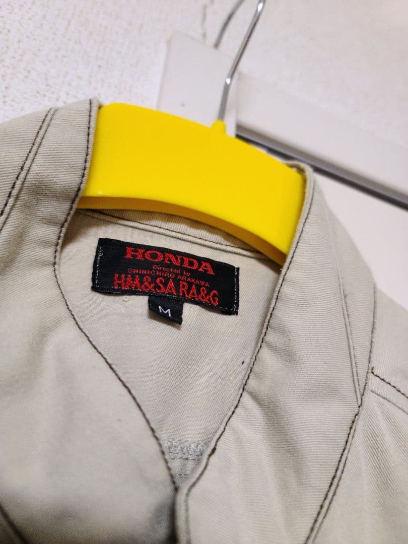 ホンダ&シンイチロウアラカワ 切り替えツナギ オーバーオール Mサイズ