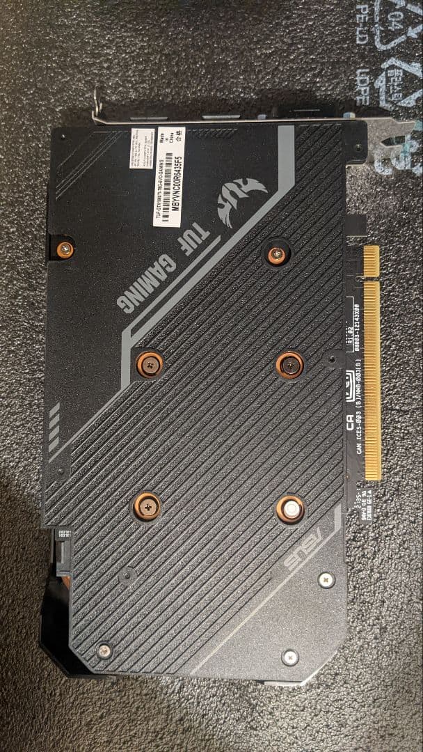 グラフィックボード・グラボ・ビデオカード ASUS TUF Gaming GeForce GTX 1660 Ti 6GB