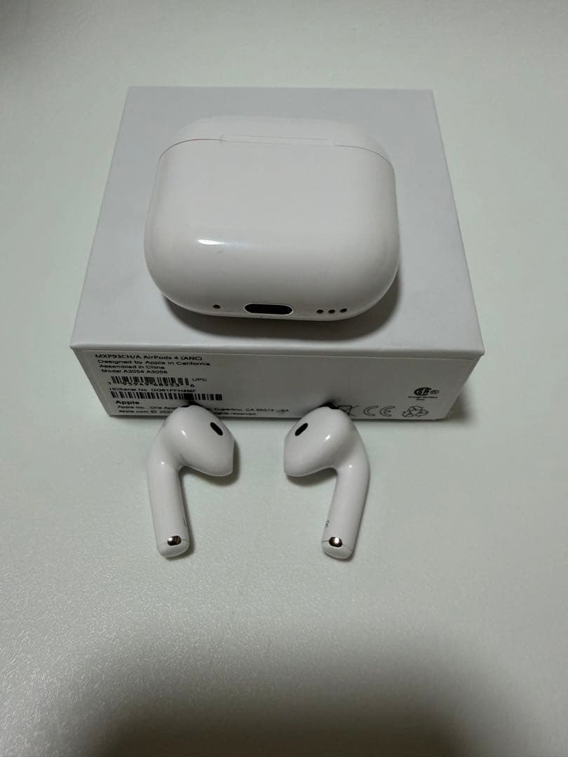 AirPods 4 (第4世代) アクティブノイズキャンセリング