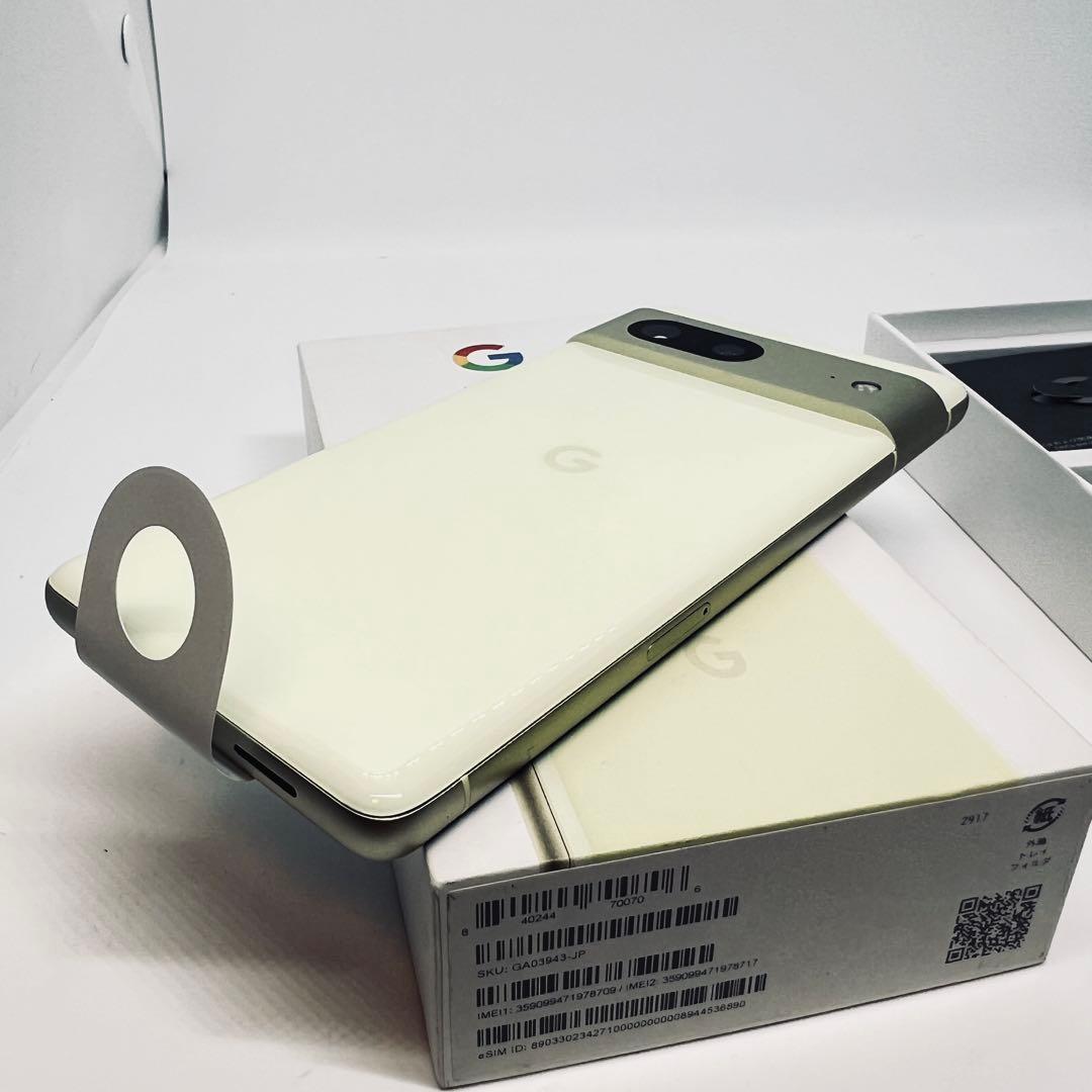 【未使用 交換品】 Google Pixel 7 128GB レモングラス