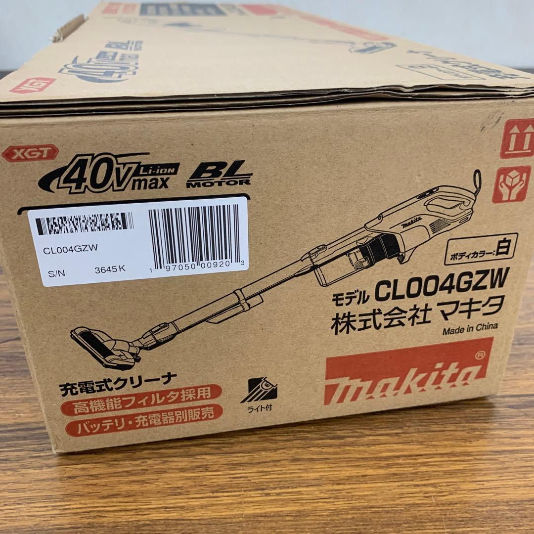 新品 マキタ 充電式クリーナ CL004GZW 40v