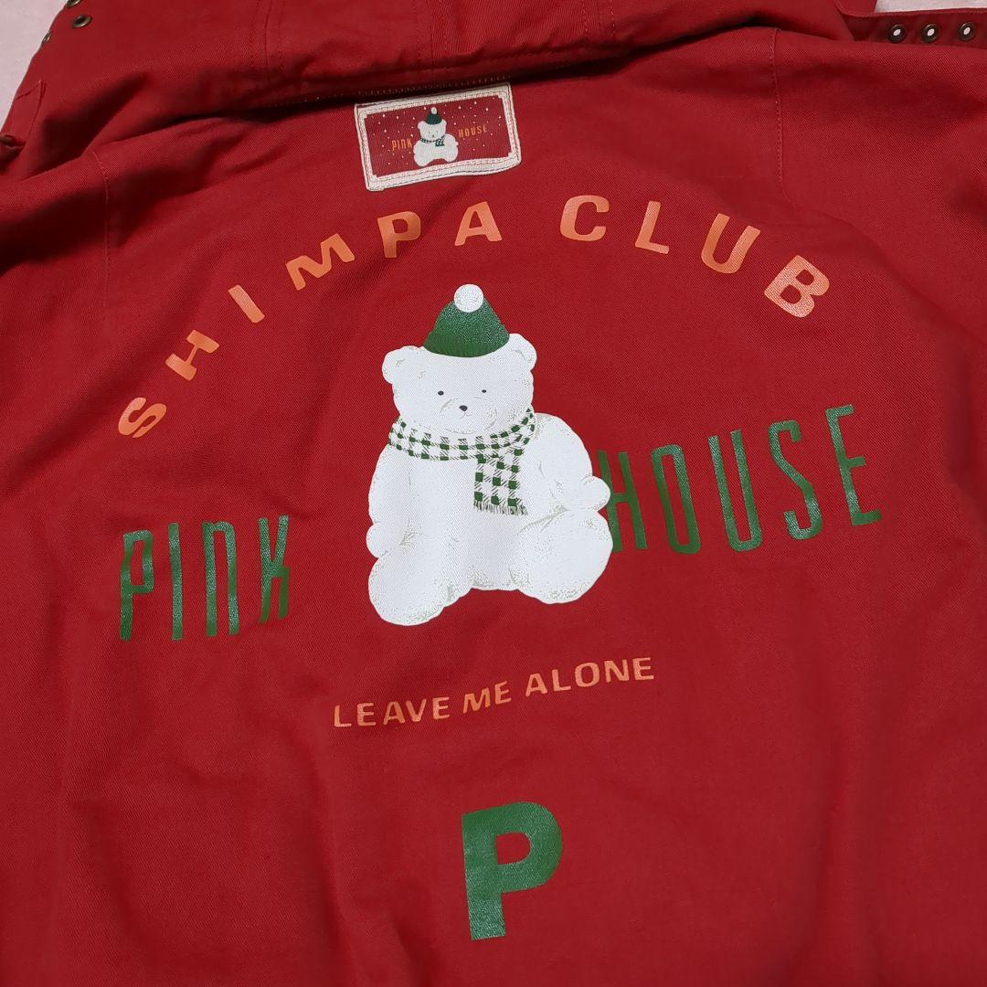 ピンクハウス レア 90年代 大人気 雪だるまくま ブルゾン 赤色 ヴィンテージ