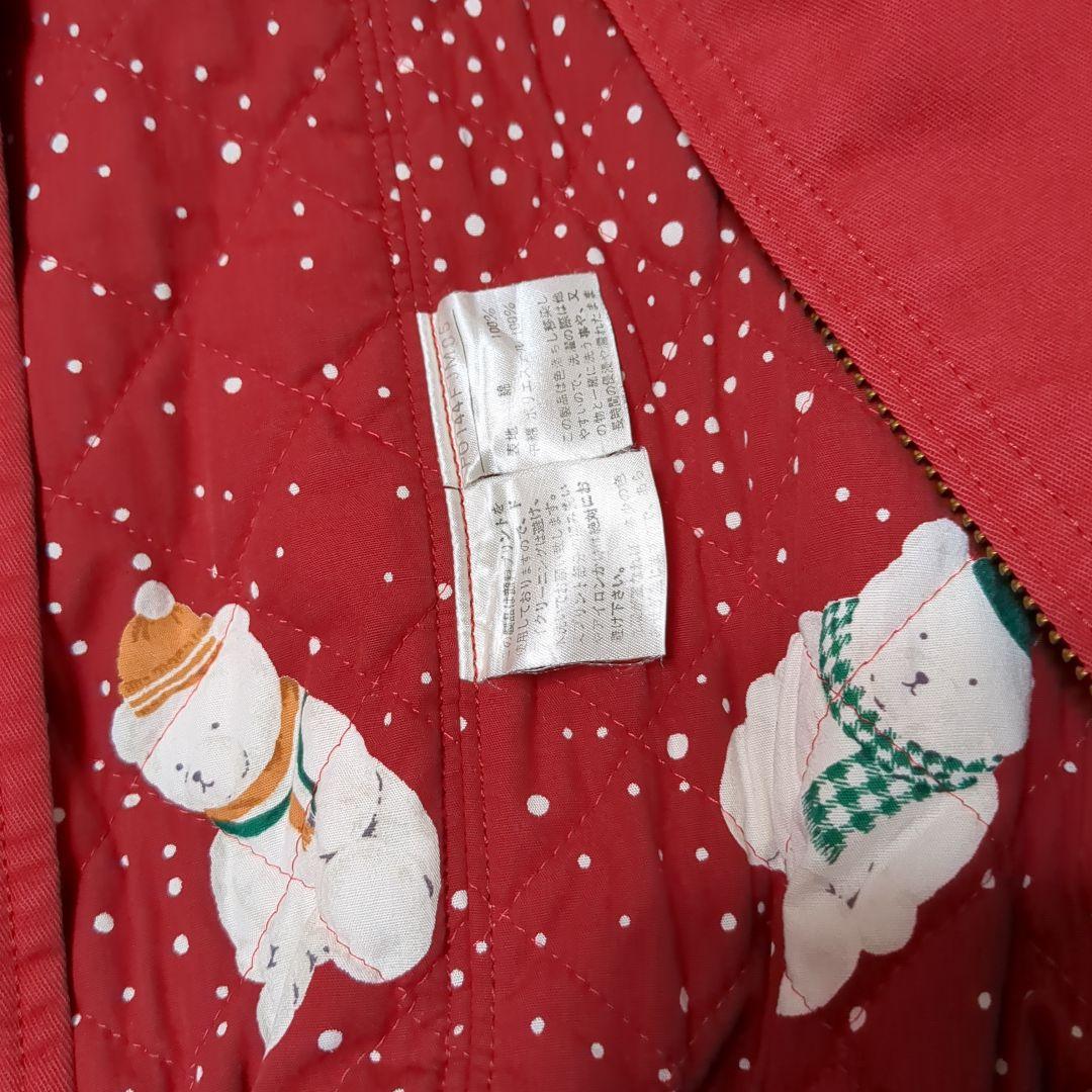 ピンクハウス レア 90年代 大人気 雪だるまくま ブルゾン 赤色 ヴィンテージ