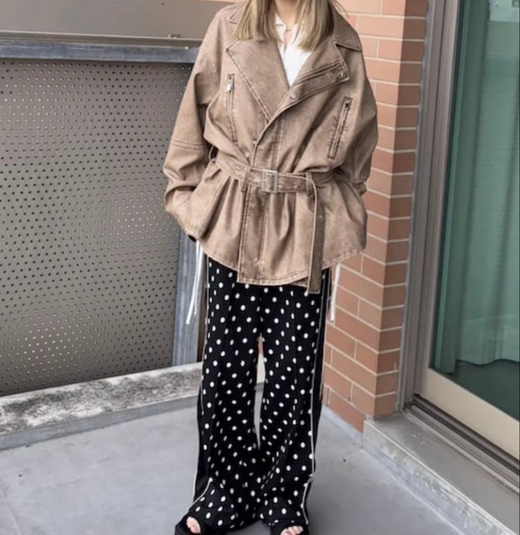 MAISON SPECIALジャガードジャージーパンツ