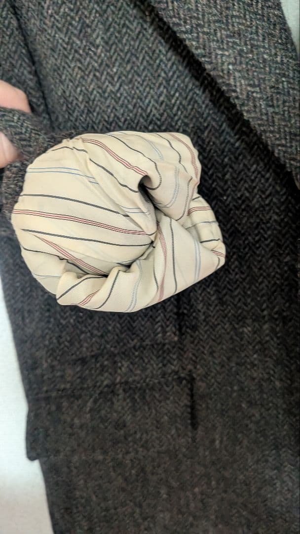 【美品】ラルフローレン　テーラードジャケット　170　ツイード ウール