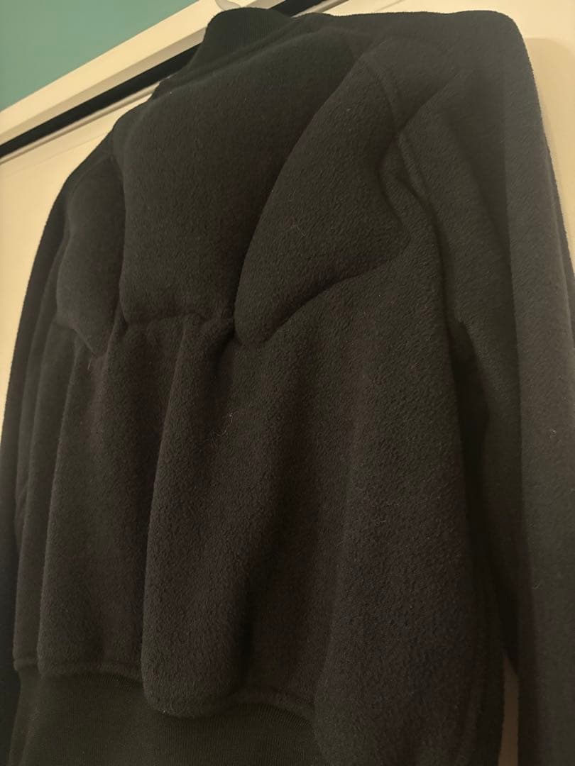 コムデギャルソン　クッション入りジップアップジャンパー