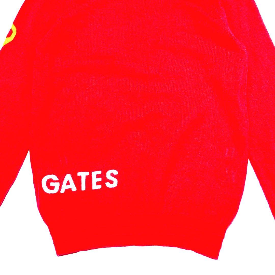 クリームさん専用パーリーゲイツ　ウールセーター　ピンク　ロゴ入り　サイズ1