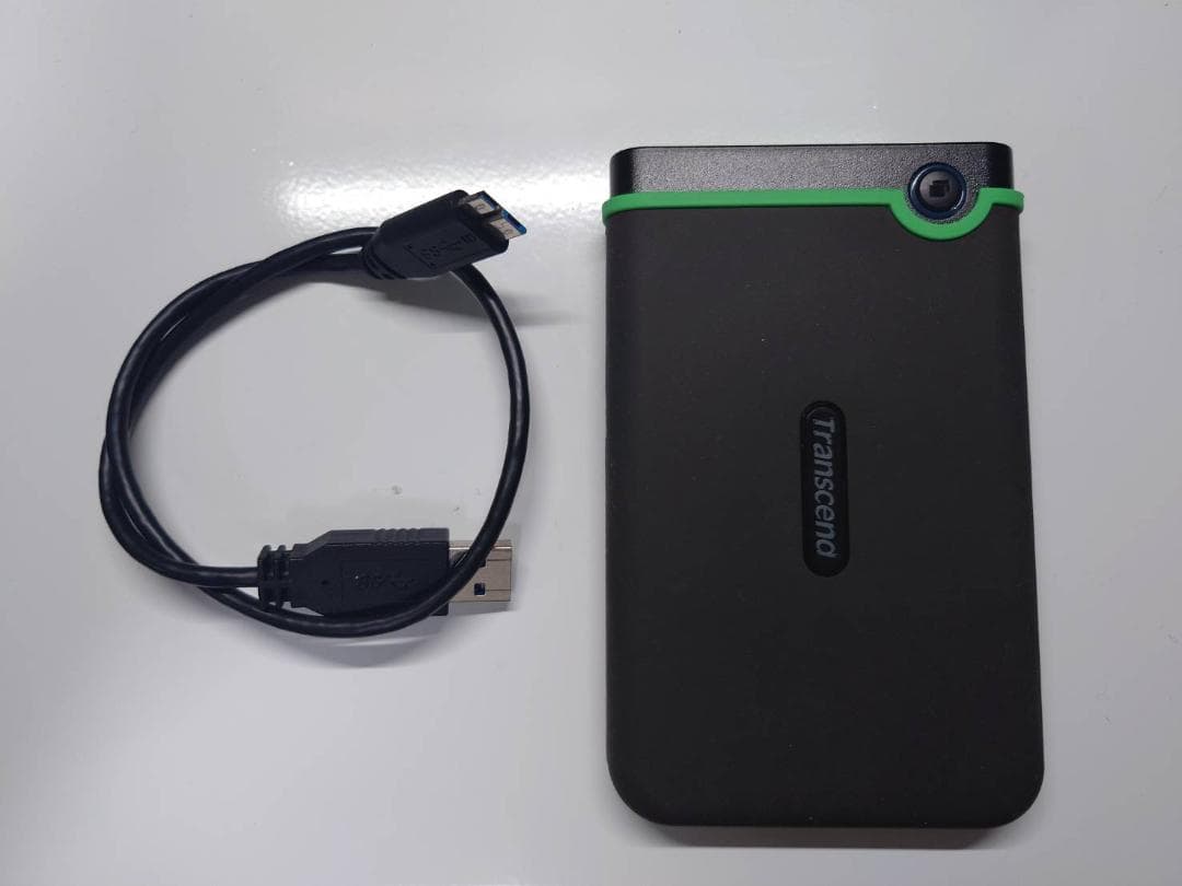 Transcend StoreJet 25M3 外付けHDD 2TB