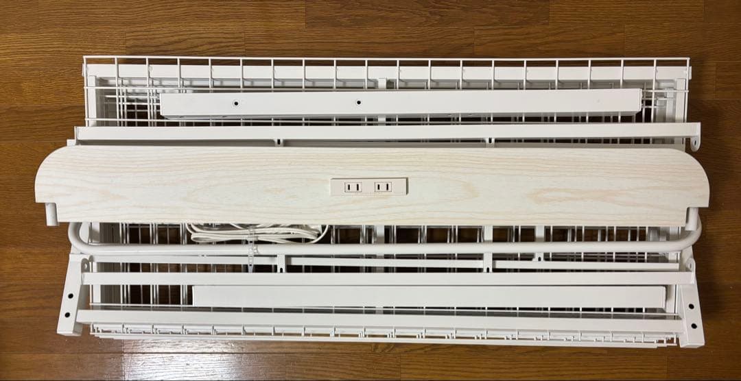 ニトリ パイプベッド バジーナ シングル　コンセント付き