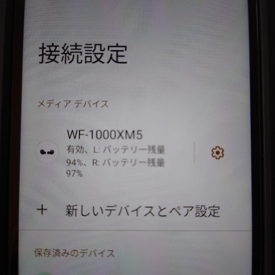 SONY WF-1000XM5 ブラック 美品 保護ケース付き