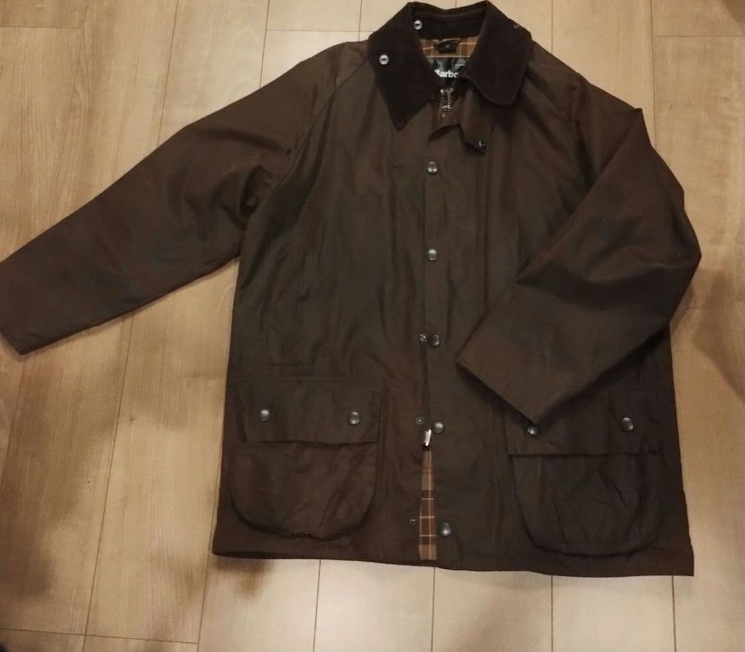 Barbour ビューフォート ラスティック ブラウン 38、40