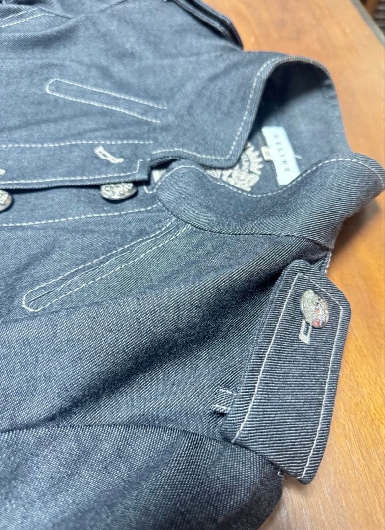 CELINE ダークグレー デニムジャケット