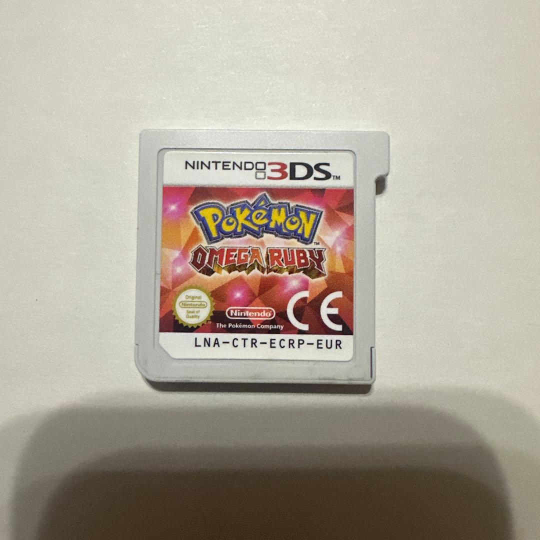 ポケットモンスター オメガルビー　海外版(イギリス)