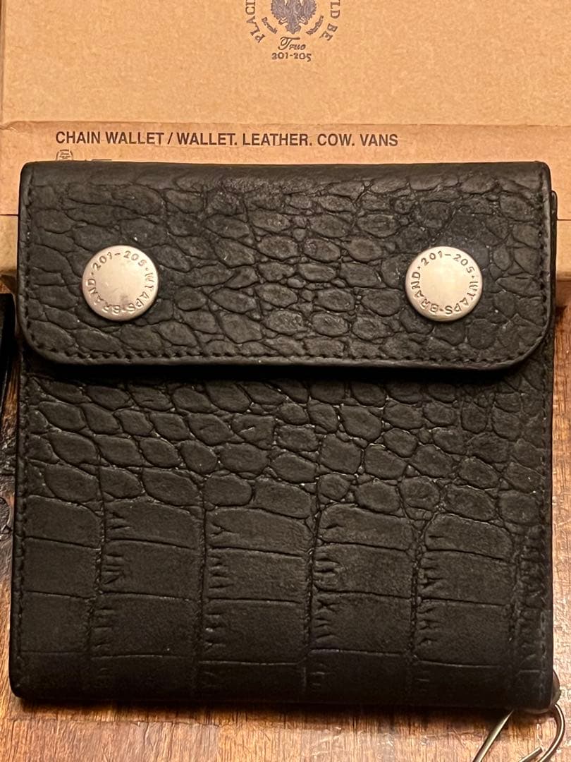 WTAPS × VANS 店舗限定　激レア　チェーンウォレット　オールレザー