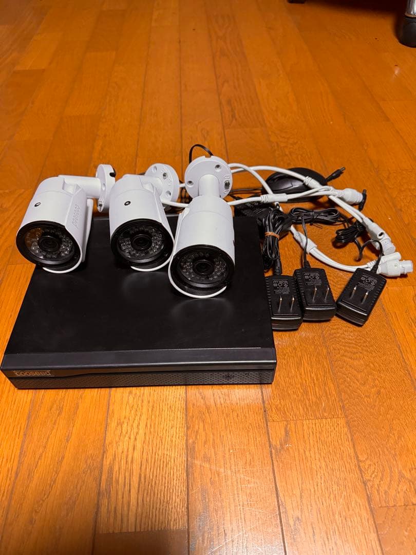 防犯カメラ　3台　Wi-Fi
