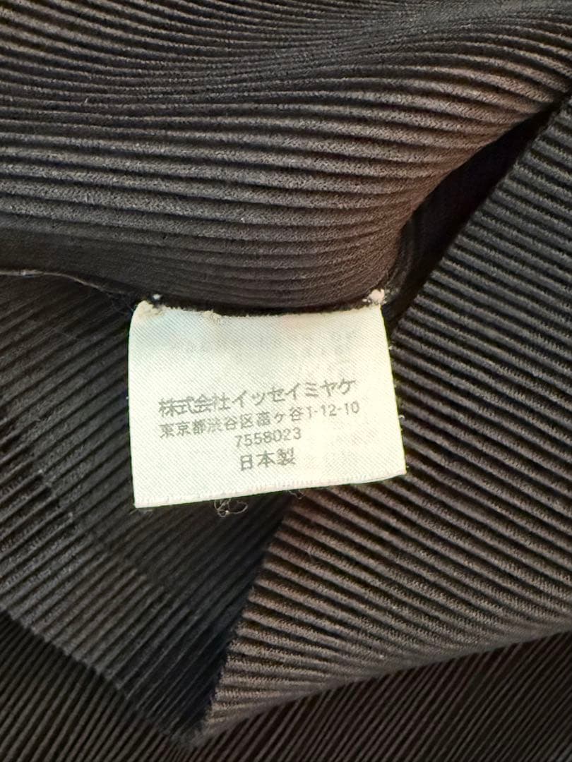 イッセイミヤケ　プリーツプリーズ　ベスト　ノースリーブ　サイズ3