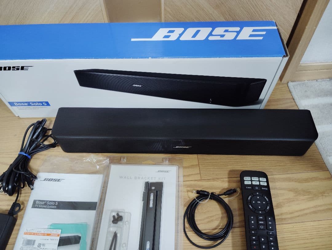 カカシさん専用【極美品】Bose Solo 5 TVサウンドシステム 動作確認済
