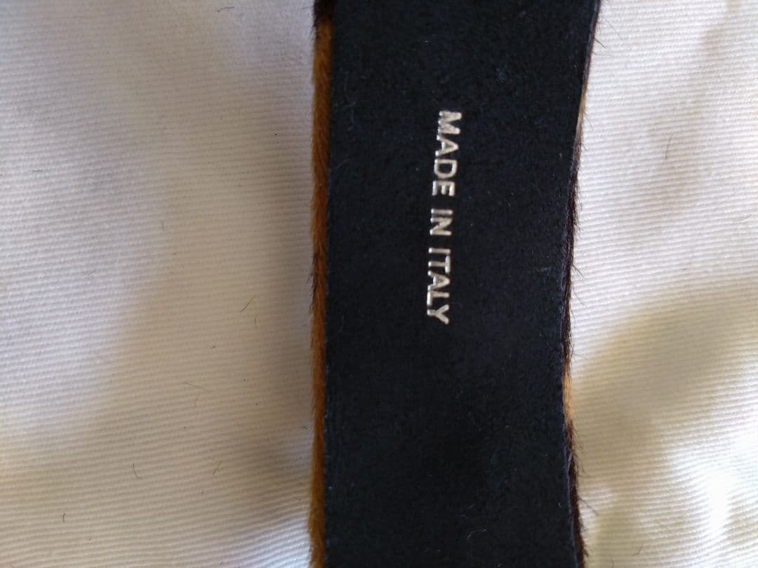 Salvatore Ferragamoレオパ柄ファーカチューシャ新品未使用