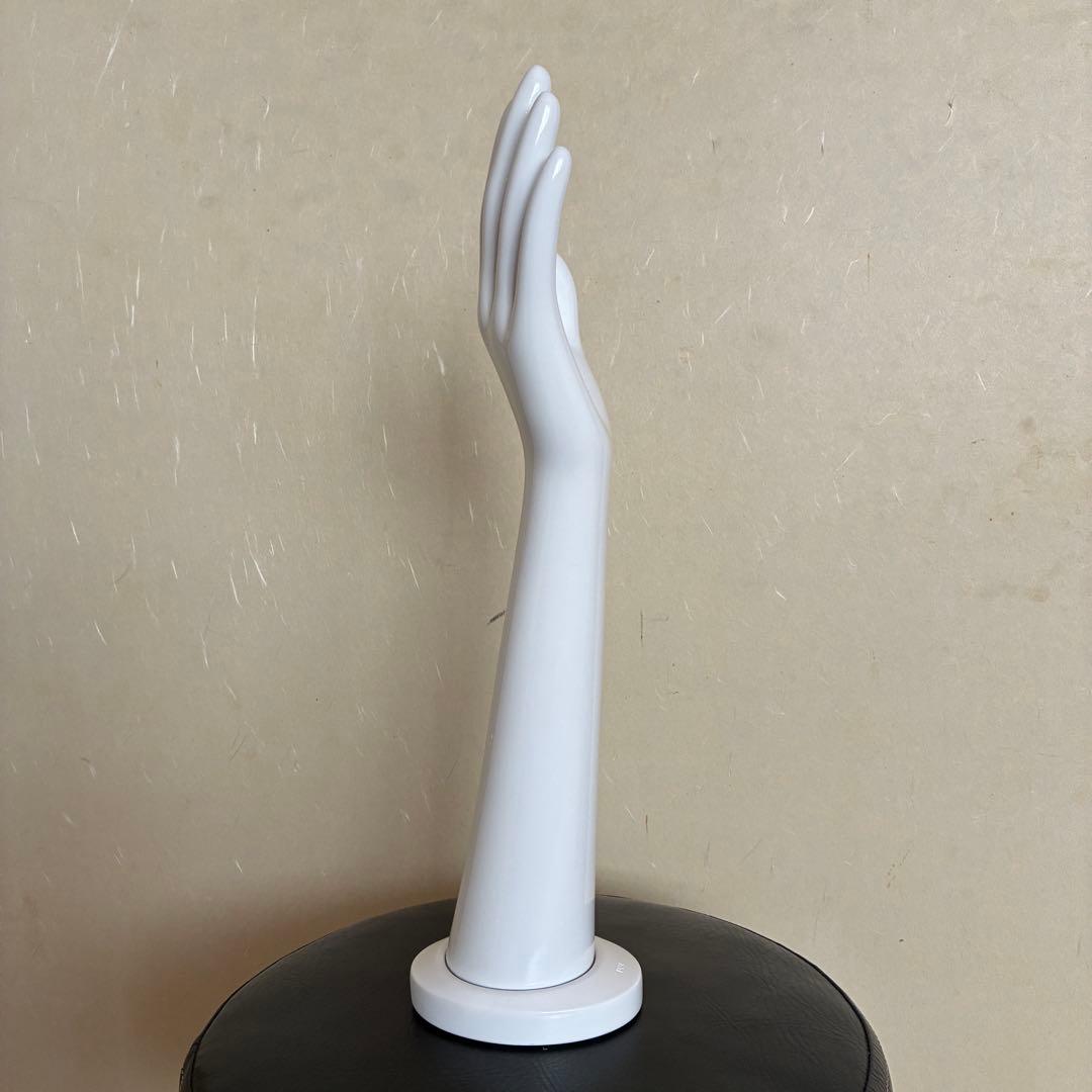 なみさま ハンドディスプレイトルソ ホワイト 手マネキン １２本まとめ売り
