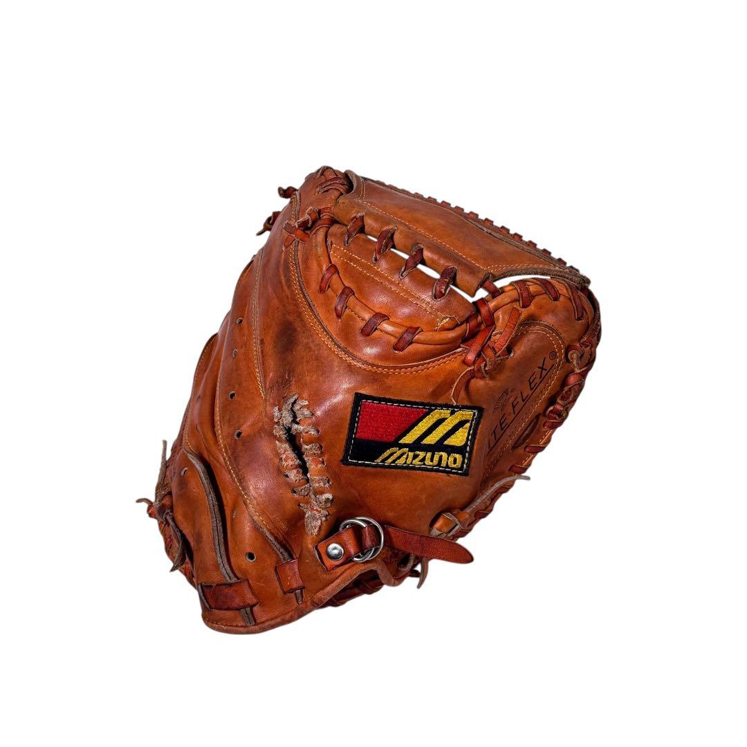 【希少】旧ミズノ キャッチャーミット ワールドウィン プロモデル 大人