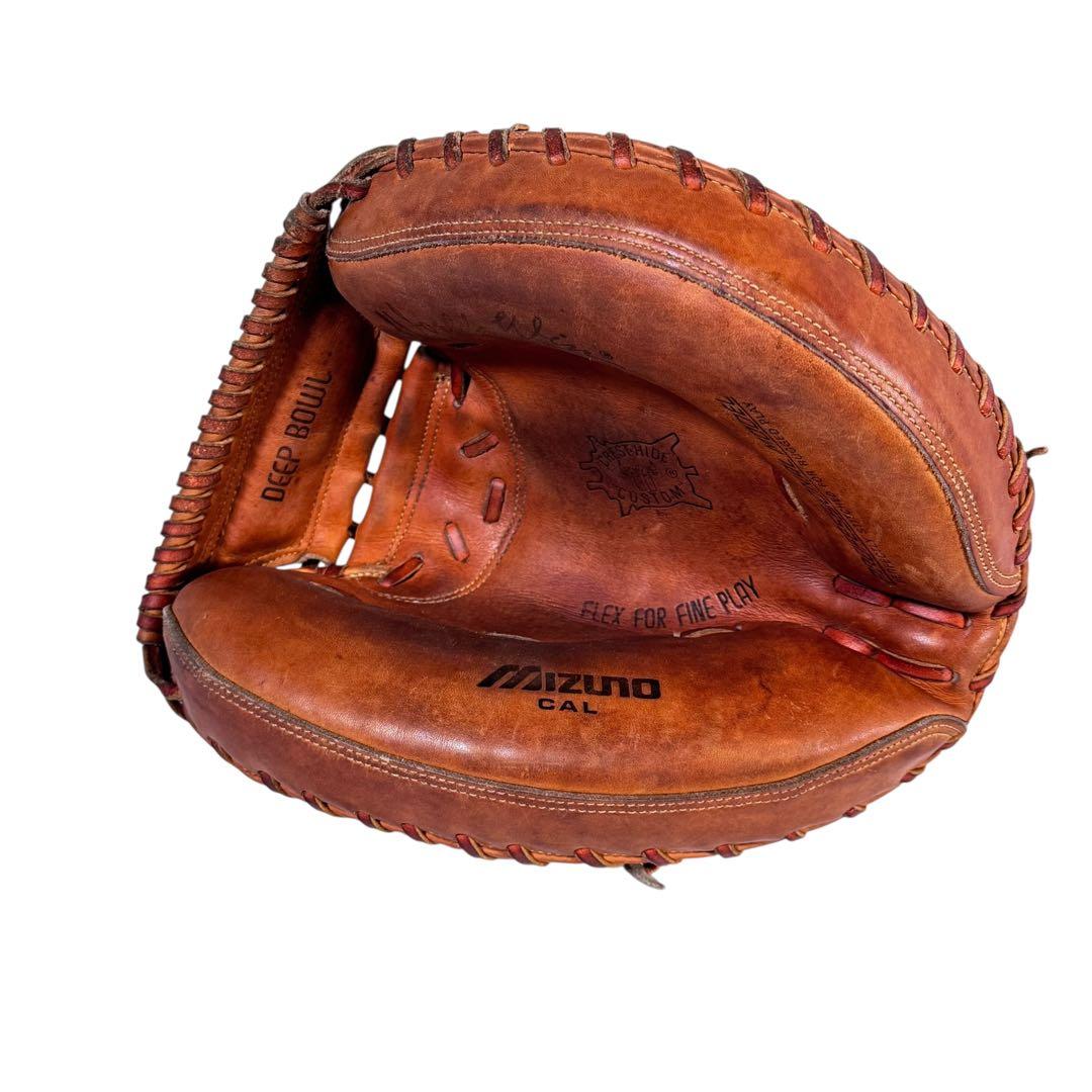 【希少】旧ミズノ キャッチャーミット ワールドウィン プロモデル 大人