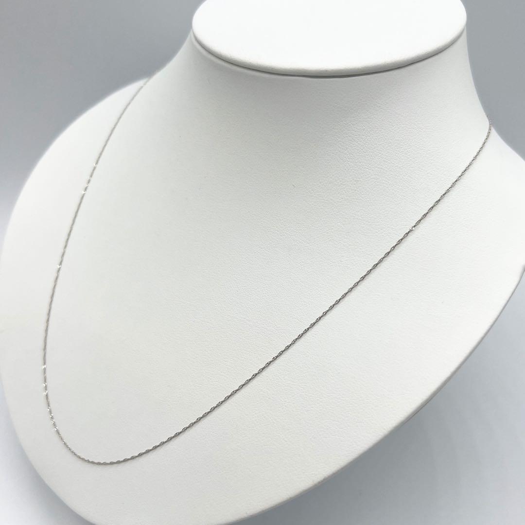 新品❗️Pt950 プラチナスクリュー♡45cm アジャスターカン付