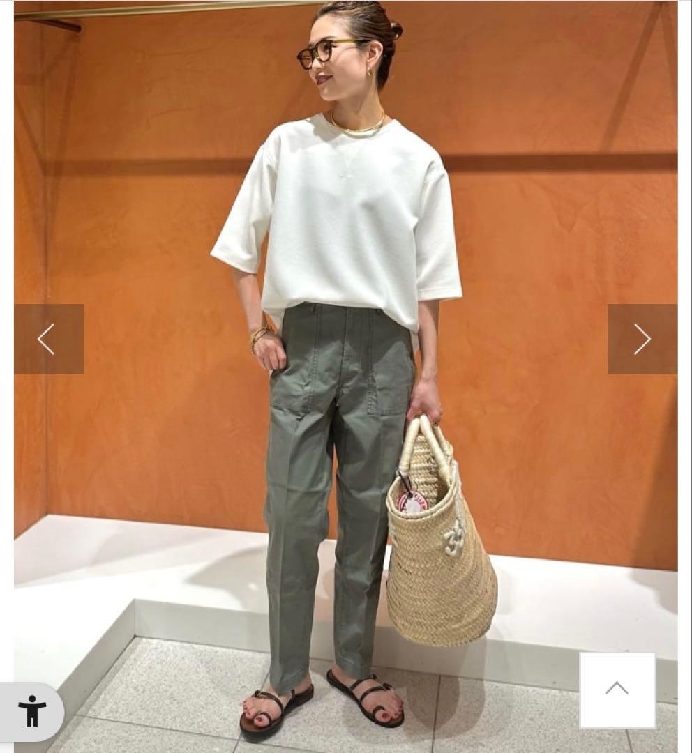 【mosa】 whim gazette ベイカーパンツ