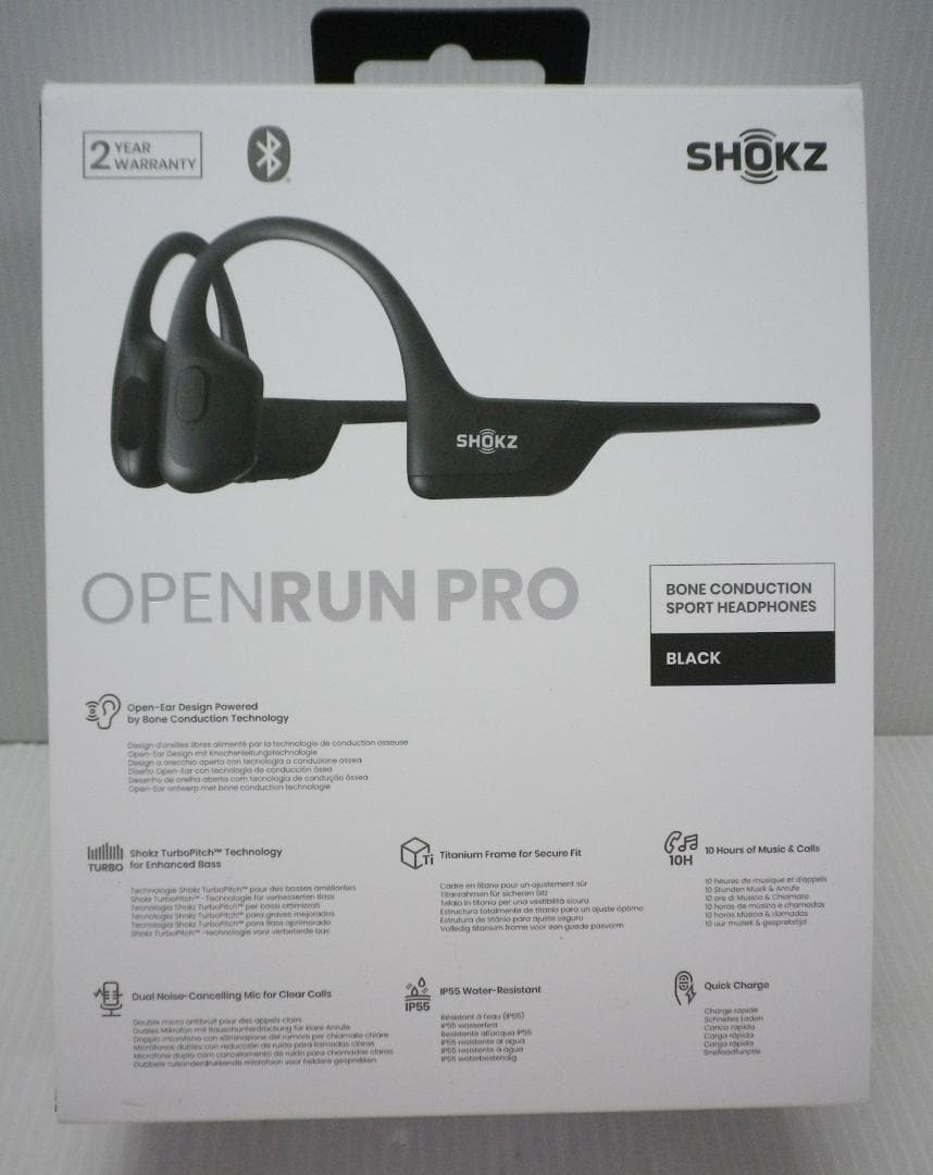 SHOKZ 骨伝導 ワイヤレスイヤホン OpenRun Pro S810