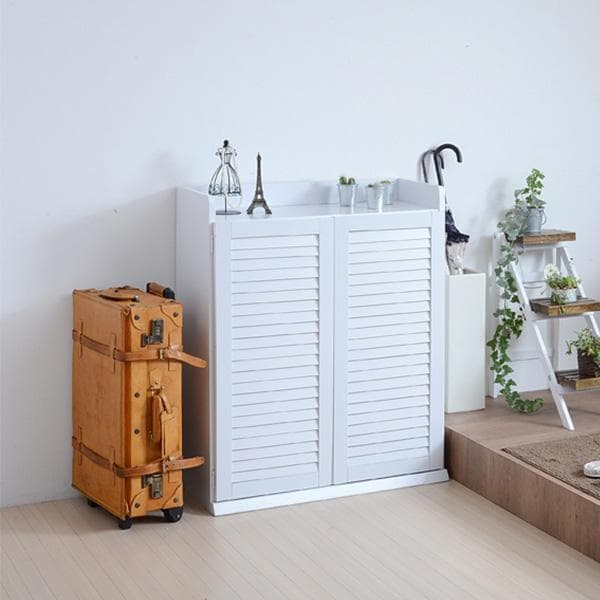 75㎝幅 開店記念セール！！ ルーバーシューズボックス 3