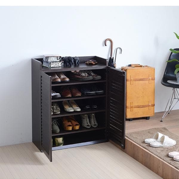 75㎝幅 開店記念セール！！ ルーバーシューズボックス 3