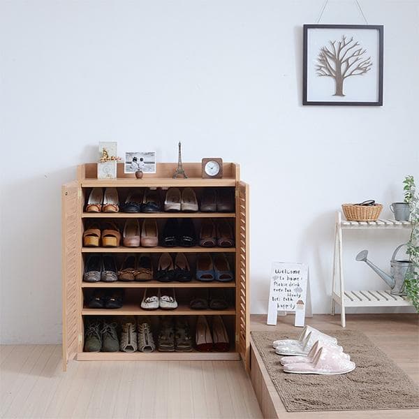 75㎝幅 開店記念セール！！ ルーバーシューズボックス 3