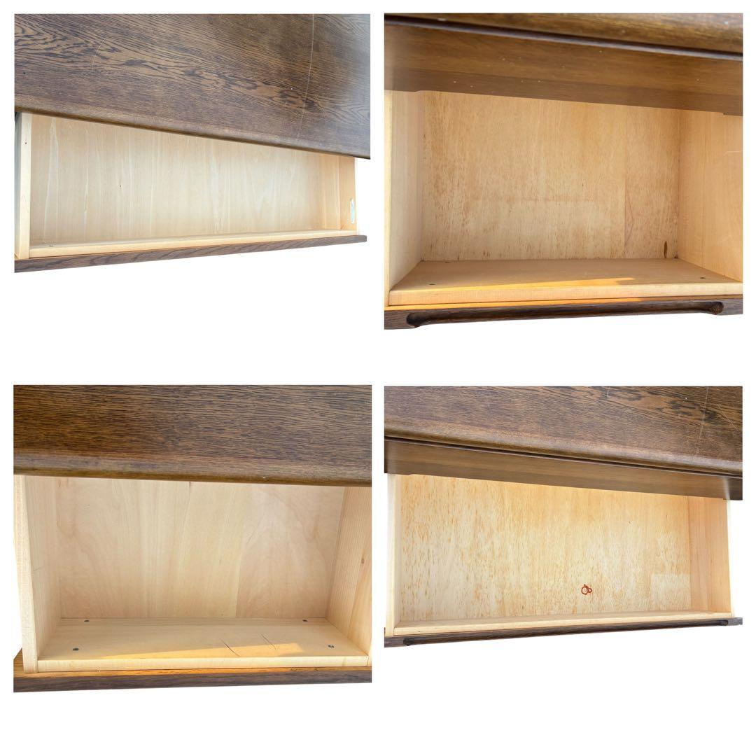 【訳アリ】　カリモク チェスト 2段4杯　木製 タンス テレビボード 国産家具