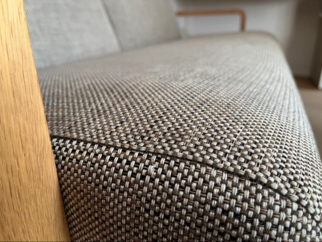 カリモク2-3人掛けソファ(WU4512 E559)