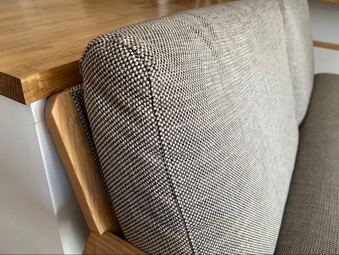 カリモク2-3人掛けソファ(WU4512 E559)