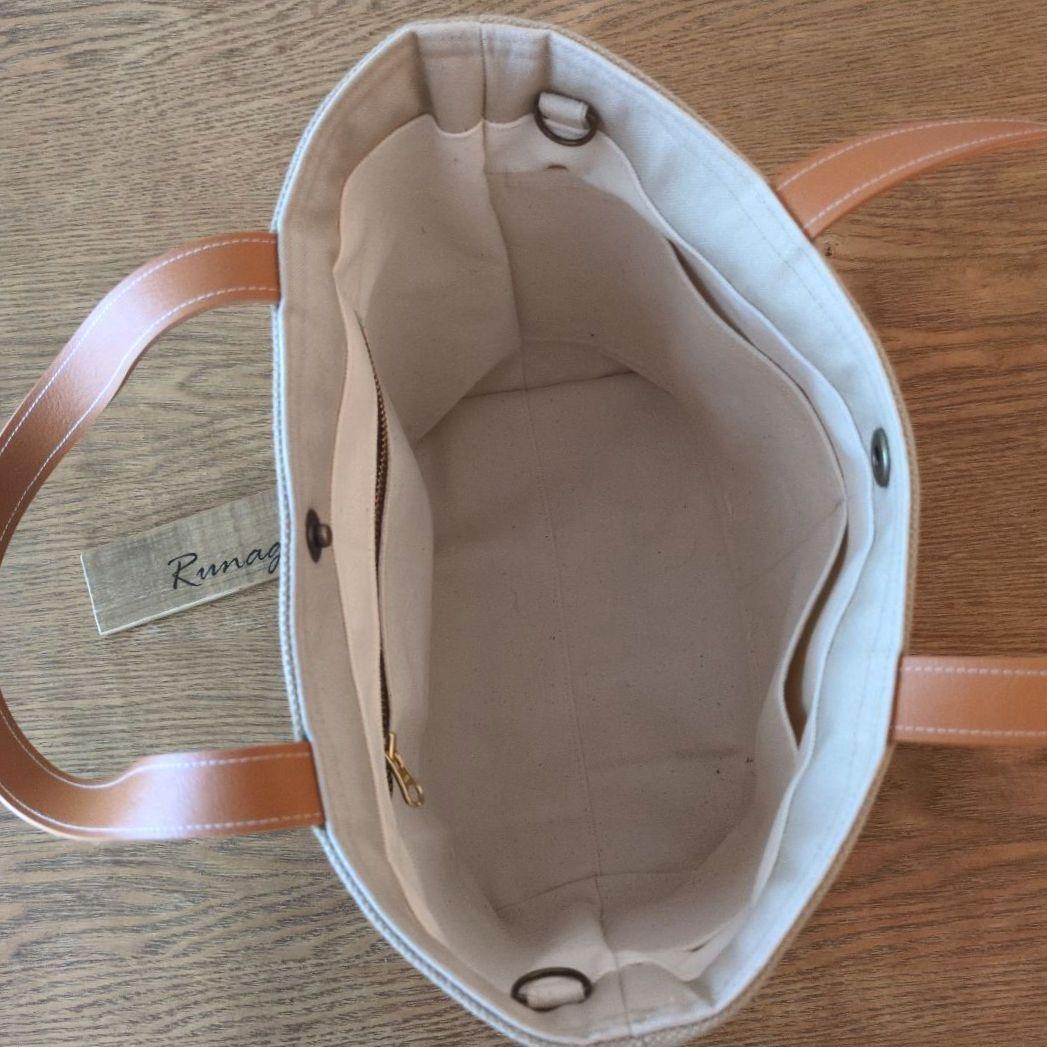 シンプル ハンドバッグ＊ミナペルホネン タンバリン