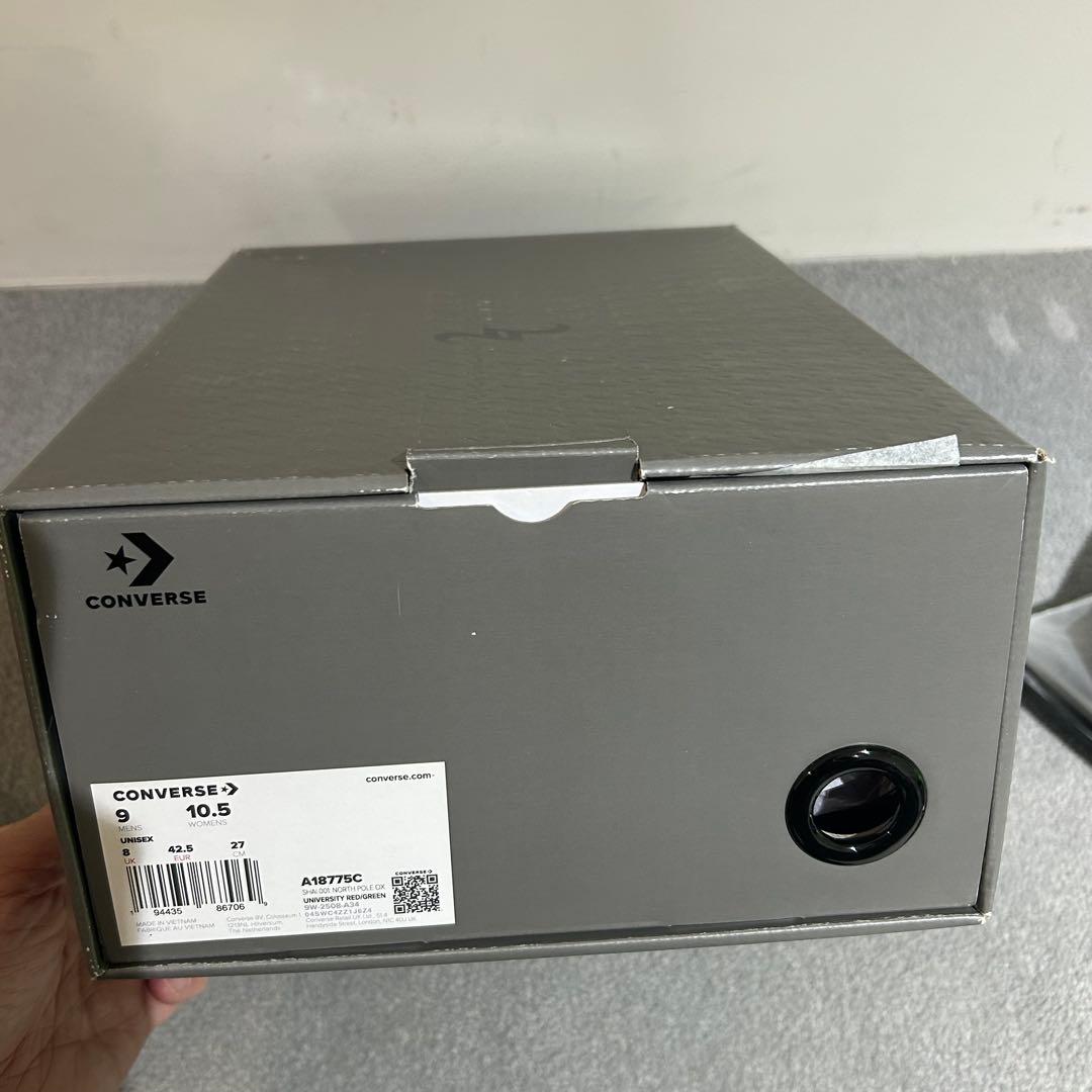 新品 SHAI 001 converse Winter Red SGA US9