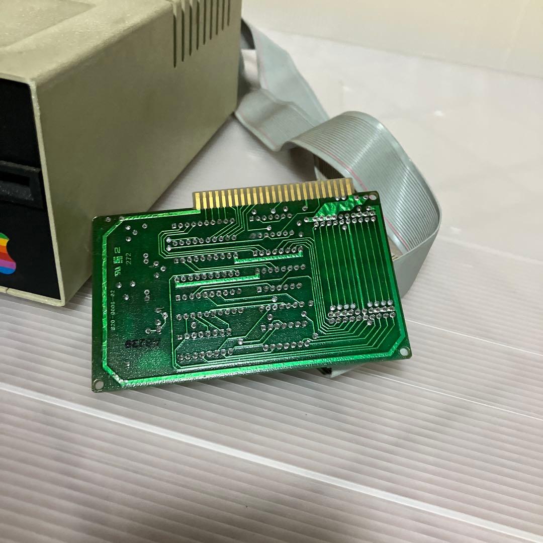 AppleⅡ plus diskⅡ 2台 モノクロディスプレイモニタ
