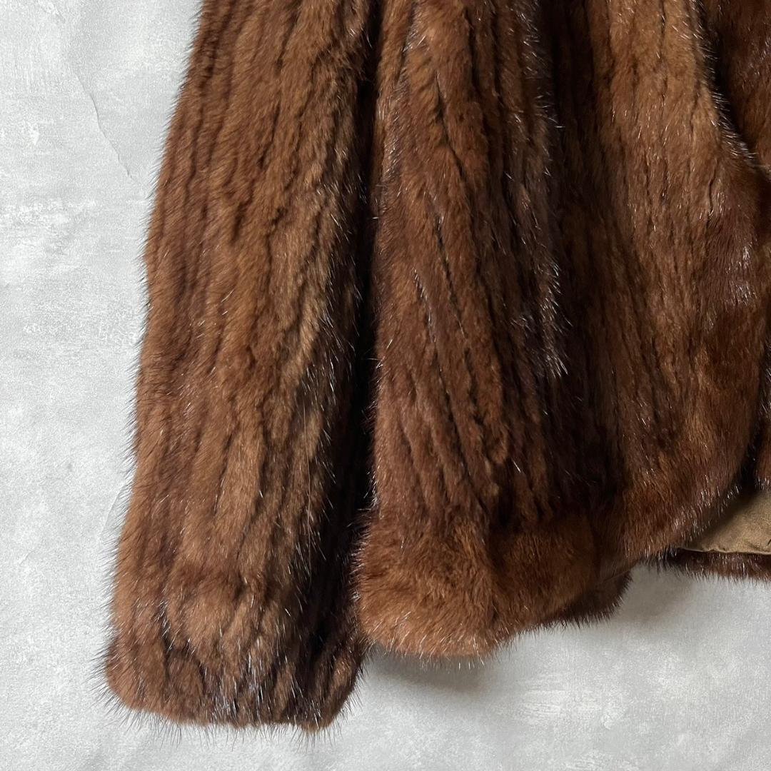 SAGA MINK サガミンク ショート丈 ミンクファー ジャケット N194